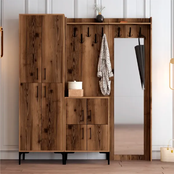 Dulap pentru antreu Trendy Sala Stand Berlin ABC PAL / Oak photo 2