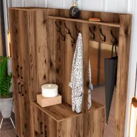 Dulap pentru antreu Trendy Sala Stand Berlin ABC PAL / Oak photo 5