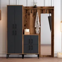 Dulap pentru antreu Trendy Sala Stand Berlin ABC PAL / Antracit photo 2