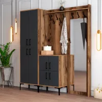 Dulap pentru antreu Trendy Sala Stand Berlin ABC PAL / Antracit photo 3
