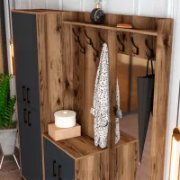 Dulap pentru antreu Trendy Sala Stand Berlin ABC PAL / Antracit photo 4