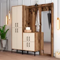 Dulap pentru antreu Trendy Sala Stand Berlin ABC PAL / Cream photo 3