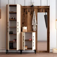 Dulap pentru antreu Trendy Sala Stand Berlin ABC PAL / Cream photo 4