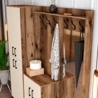 Dulap pentru antreu Trendy Sala Stand Berlin ABC PAL / Cream photo 5