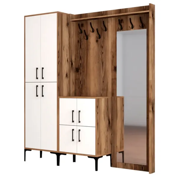 Dulap pentru antreu Trendy Sala Stand Berlin ABC PAL / White photo 1