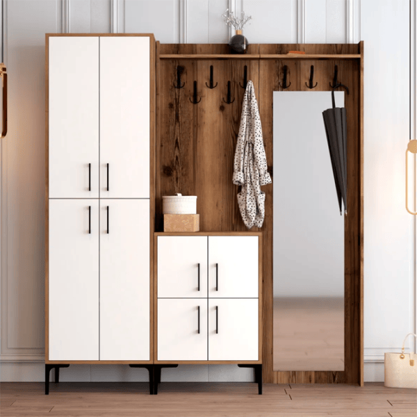 Dulap pentru antreu Trendy Sala Stand Berlin ABC PAL / White photo 2
