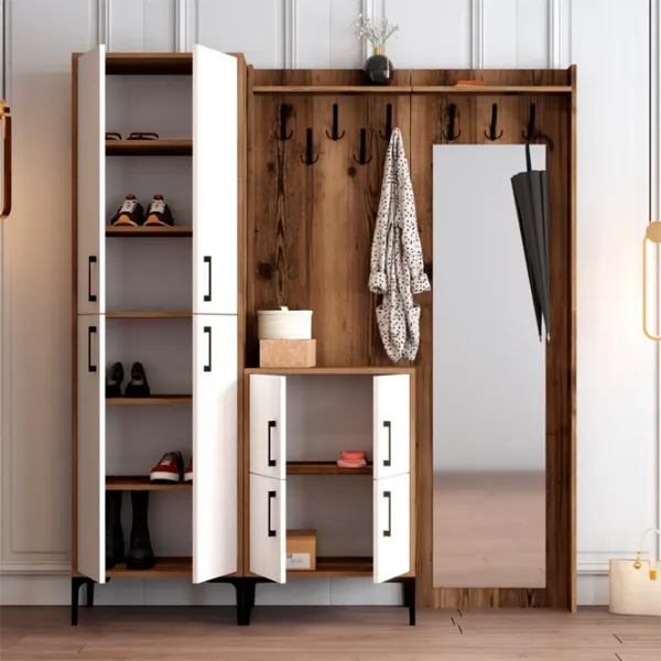 Dulap pentru antreu Trendy Sala Stand Berlin ABC PAL / White photo 4