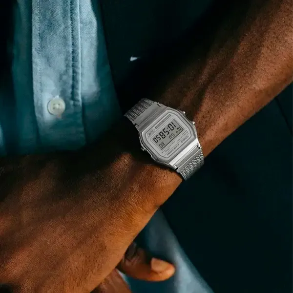 Наручные часы унисекс Casio A158WEM-7EF Кварцевый / 37 x 33 мм photo 4
