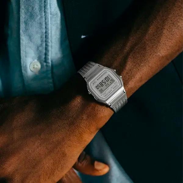 Наручные часы унисекс Casio A158WEM-7EF Кварцевый / 37 x 33 мм photo 4