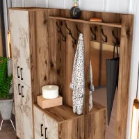 Dulap pentru antreu Trendy Sala Stand Berlin ABC PAL / White marble photo 5