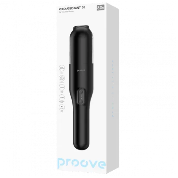 Aspirator portabil Proove Void Assistant S1 80 W / Gray Black photo 4