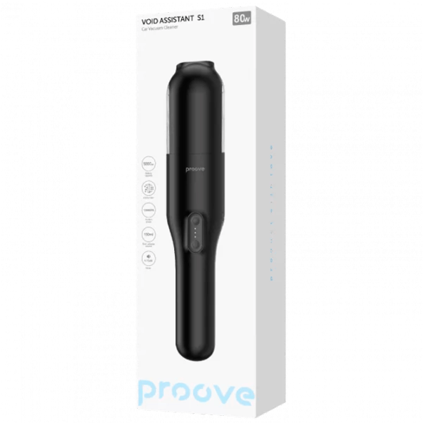 Aspirator portabil Proove Void Assistant S1 80 W / Gray Black photo 4