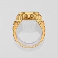 Inel cu ceas pentru femei Casio CRW-001G-9ER Cuarț / 25 x 20 mm photo 5
