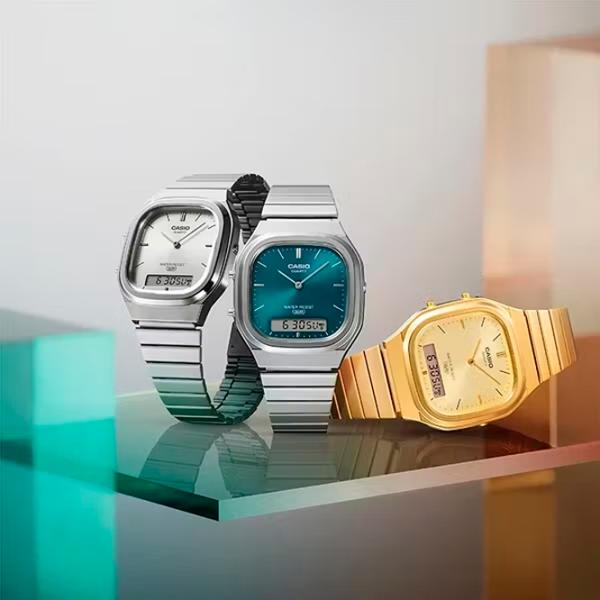 Наручные часы унисекс Casio AQ-240E-3AEF Кварцевый / 36 мм photo 2
