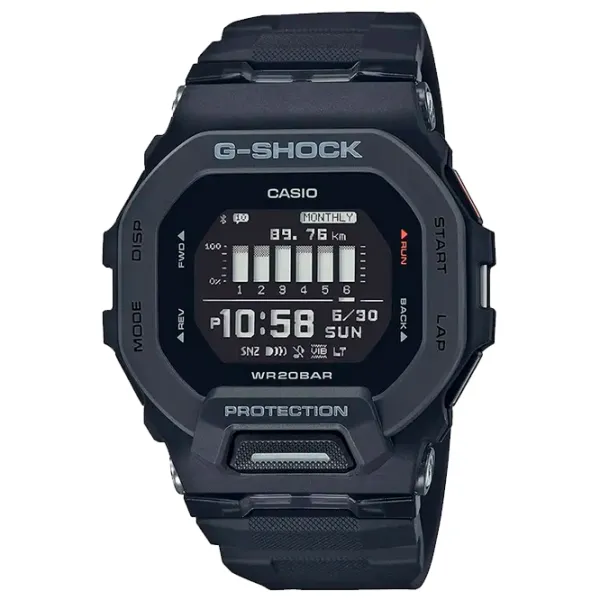 Наручные часы для мужчин Casio GBD-200-1A1ER Кварцевый / 48 x 46 мм photo 1