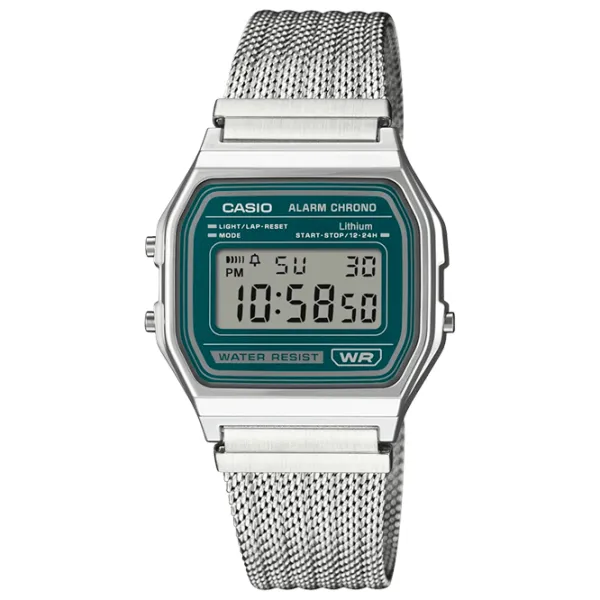 Наручные часы унисекс Casio A158WEM-3EF Кварцевый / 37 x 33 мм photo 1