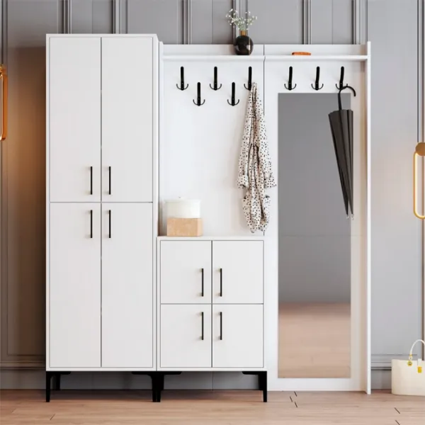 Шкаф для прихожей Trendy Sala Stand Berlin ABC ДСП / White photo 2