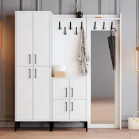 Dulap pentru antreu Trendy Sala Stand Berlin ABC PAL / White photo 2