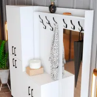 Dulap pentru antreu Trendy Sala Stand Berlin ABC PAL / White photo 5