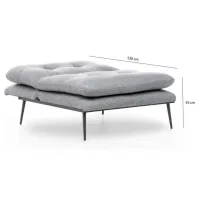 Fotoliu Trendy Martin Solo Black Gray photo 8