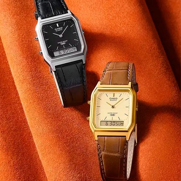 Ceas de mână unisex Casio AQ-230EGL-9AEF Cuarț / 39 x 30 mm photo 4
