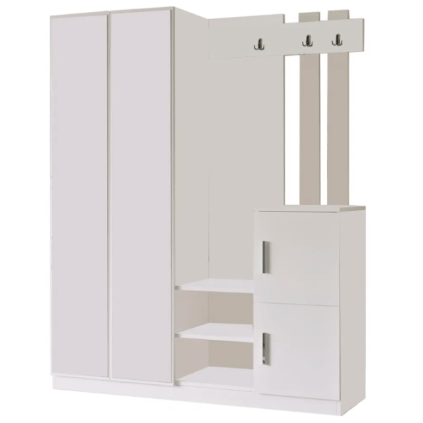 Dulap pentru antreu Trendy Sala Stand DD8 PAL / White photo 1