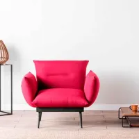 Fotoliu Trendy Jax Solo Black Red photo 3