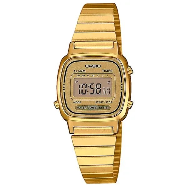 Ceas de mână pentru femei Casio LA670WEGA-9EF Cuarț / 30 x 25 mm photo 1