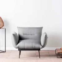 Fotoliu Trendy Jax Solo Black Gray photo 3