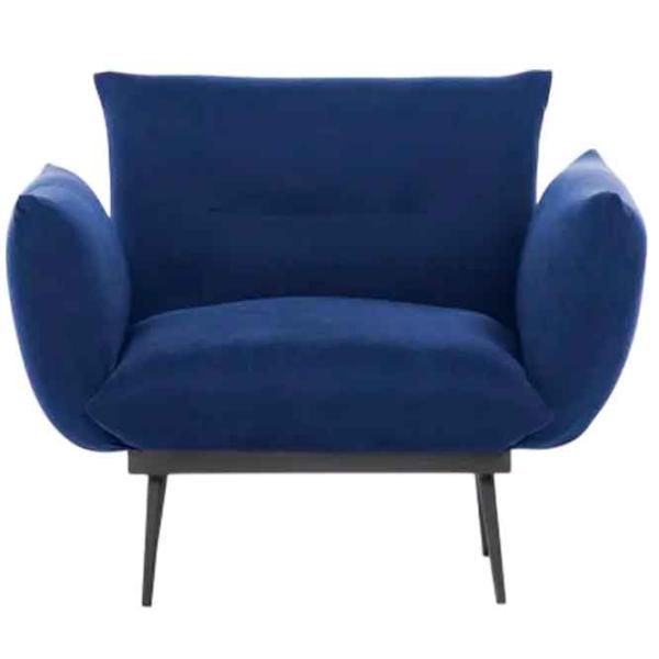 Fotoliu Trendy Jax Solo Gray Bleumarin photo 1