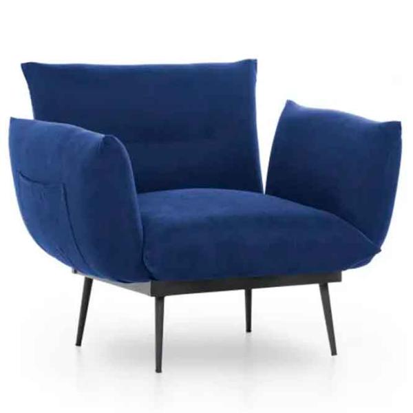 Fotoliu Trendy Jax Solo Gray Bleumarin photo 4
