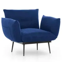 Fotoliu Trendy Jax Solo Gray Bleumarin photo 4