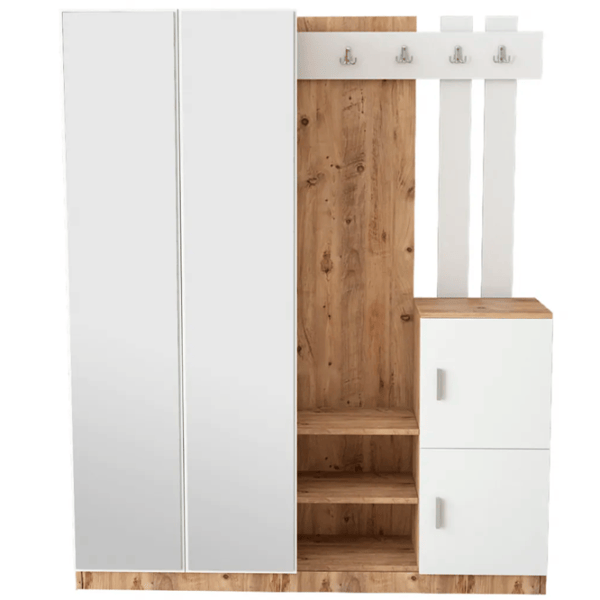 Dulap pentru antreu Trendy Sala Stand DD8 PAL / White photo 1