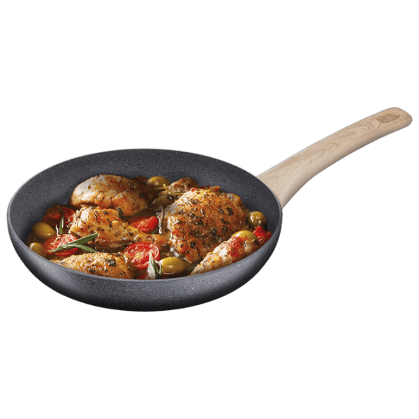 Сковорода Tefal Natural Force G2660772 Универсальная / 30 см / Серый photo 4