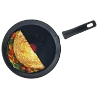 Сковорода Tefal Black Stone G2813872 Для блинов / 25 см / Черный photo 6