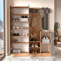 Шкаф для прихожей Trendy Sala Stand DD8 ДСП / Антрацит photo 5