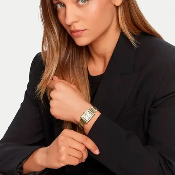 Ceas de mână pentru femei EMPORIO ARMANI AR11659 Cuarț / 32 x 22 mm photo 3