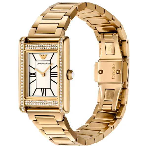Ceas de mână pentru femei EMPORIO ARMANI AR11659 Cuarț / 32 x 22 mm photo 6