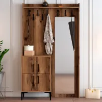 Dulap pentru antreu Trendy Sala Stand Berlin BC PAL / Oak photo 3