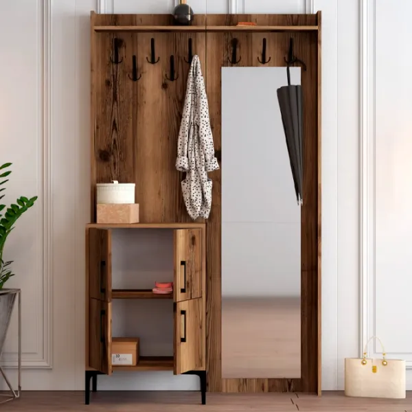Dulap pentru antreu Trendy Sala Stand Berlin BC PAL / Oak photo 4