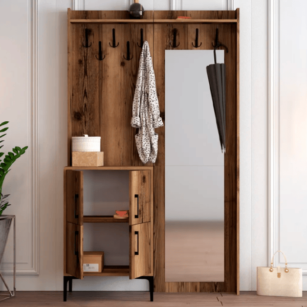 Dulap pentru antreu Trendy Sala Stand Berlin BC PAL / Oak photo 4