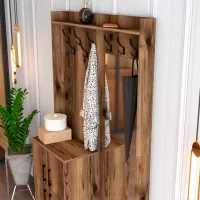 Dulap pentru antreu Trendy Sala Stand Berlin BC PAL / Oak photo 5