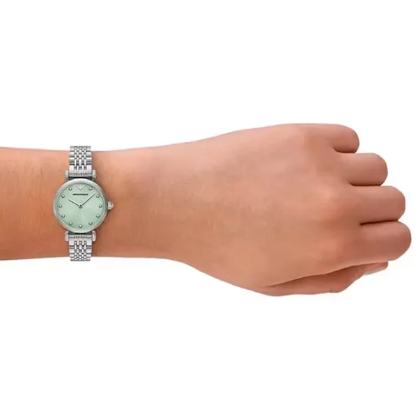 Ceas de mână pentru femei EMPORIO ARMANI AR11667 Cuarț / 28 mm photo 4