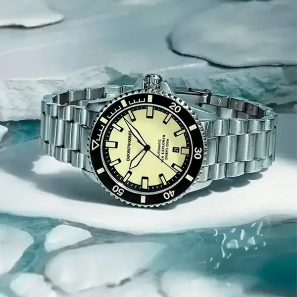 Ceas de mână pentru bărbați EMPORIO ARMANI AR60083 Mecanic / 42 mm photo 4
