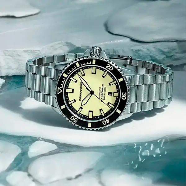 Ceas de mână pentru bărbați EMPORIO ARMANI AR60083 Mecanic / 42 mm photo 4
