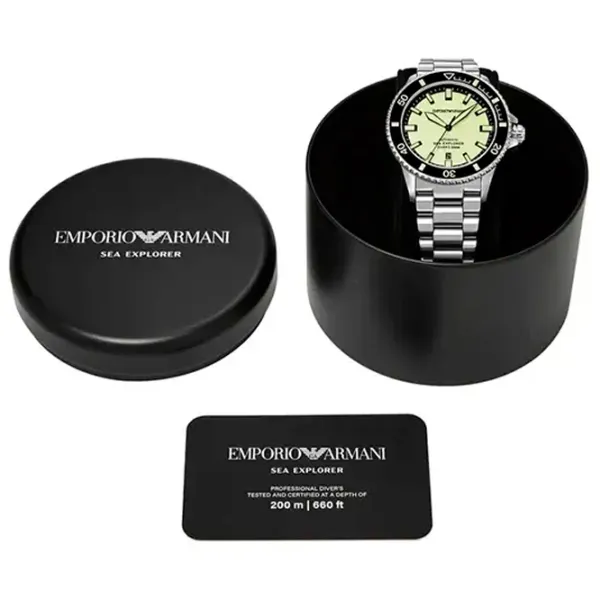 Ceas de mână pentru bărbați EMPORIO ARMANI AR60083 Mecanic / 42 mm photo 7