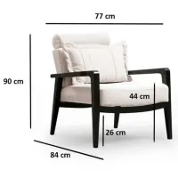 Fotoliu Trendy Apollo Black Cream photo 8