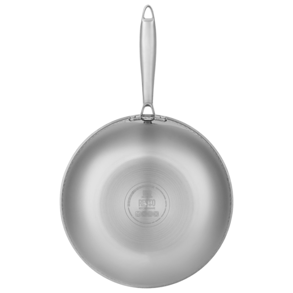 Tigaie Resto Crater 95004 Wok / 28 cm / Silver photo 3