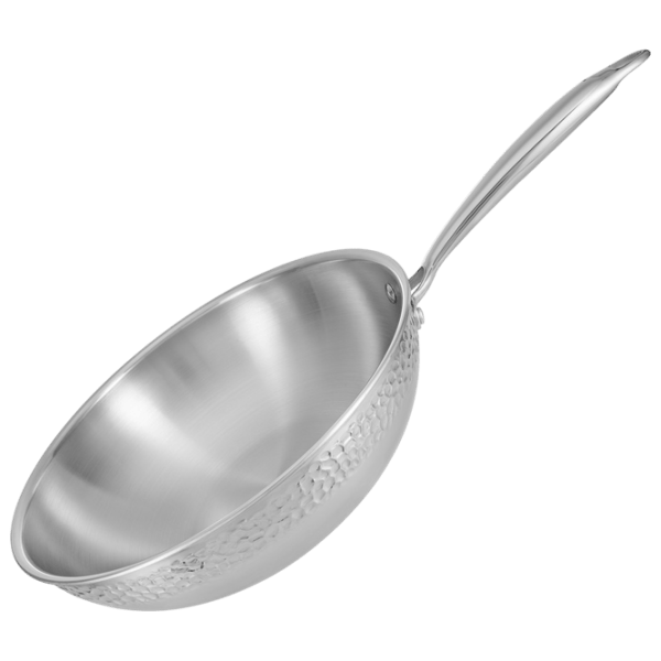 Tigaie Resto Crater 95004 Wok / 28 cm / Silver photo 4