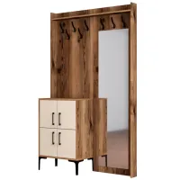 Dulap pentru antreu Trendy Sala Stand Berlin ABC PAL / Cream